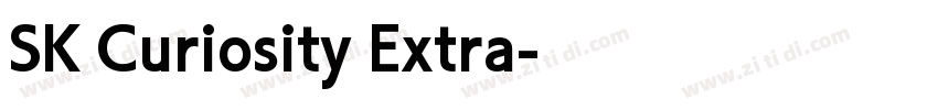 SK Curiosity Extra字体转换